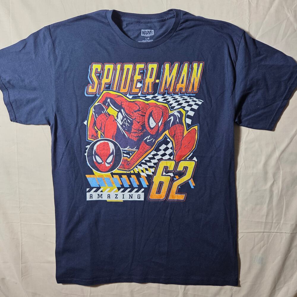 Spiderman Racer Marvel Tshirt